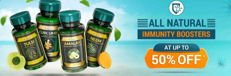 Get Upto 50% Off On Immunity Boosters